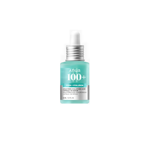 سرم آبرسان PDRN و هیالورونیک اسید آنوآ | ANUA PDRN Hyaluronic Acid Capsule 100 Serum - آبرسانی عمقی و ترمیم پوست - حجم 30 میل | خرید از بندرعباس و آس کده