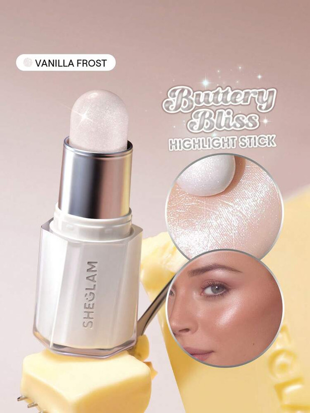 هایلایتر استیکی شیگلم مدل Buttery Bling رنگ Vanilla Frost اصل | خرید در بندرعباس از سراسر ایران - آس کده