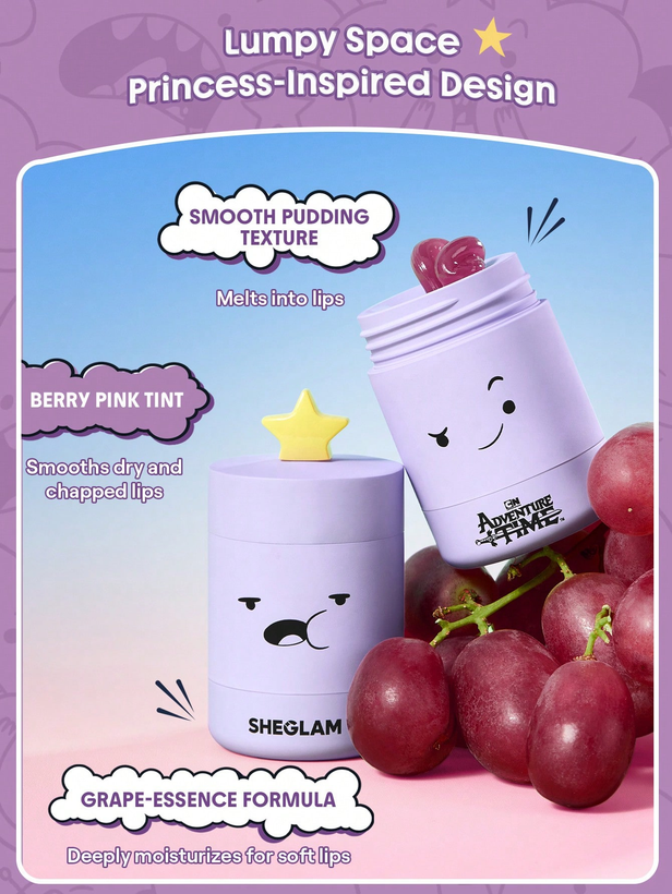 ماسک لب رنگی شیگلم مدل Oh My Glob (کالکشن Adventure Time) اصل | خرید در بندرعباس و سراسر ایران - آس کده